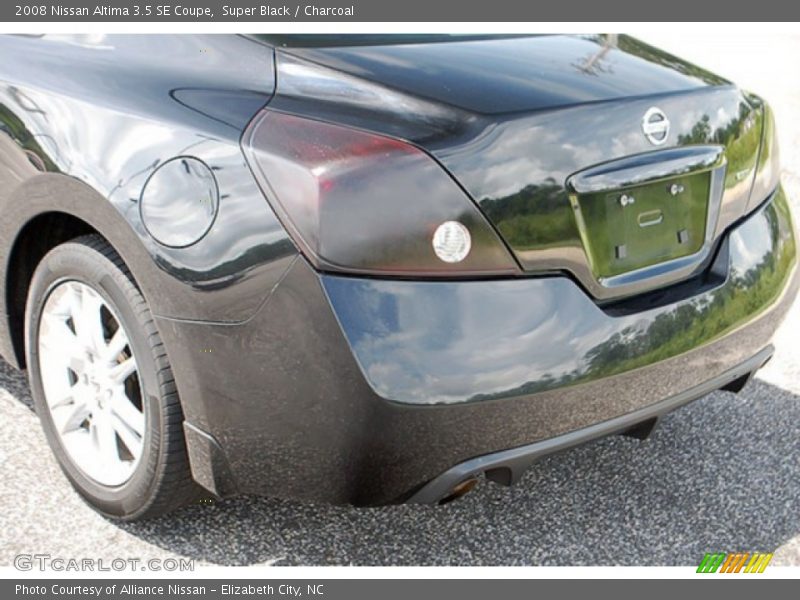 Super Black / Charcoal 2008 Nissan Altima 3.5 SE Coupe
