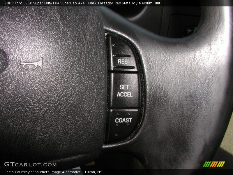 Dark Toreador Red Metallic / Medium Flint 2005 Ford F250 Super Duty FX4 SuperCab 4x4