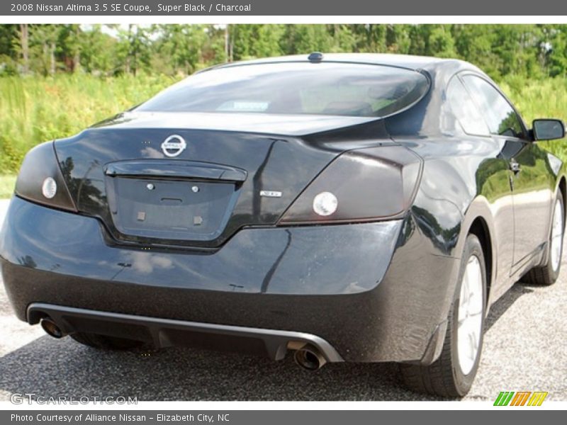 Super Black / Charcoal 2008 Nissan Altima 3.5 SE Coupe