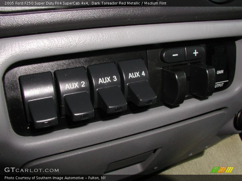 Dark Toreador Red Metallic / Medium Flint 2005 Ford F250 Super Duty FX4 SuperCab 4x4