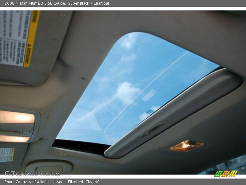 Super Black / Charcoal 2008 Nissan Altima 3.5 SE Coupe