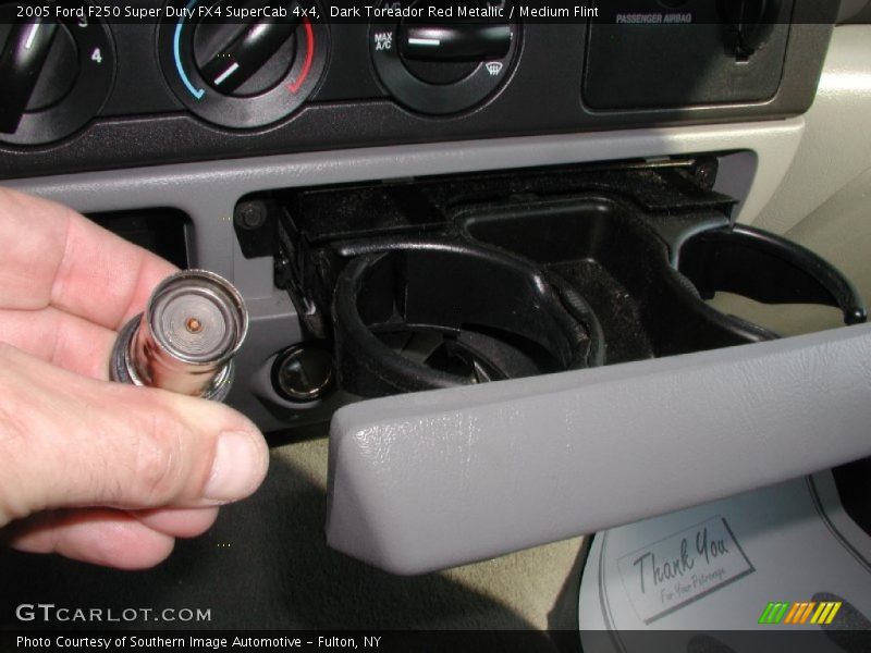 Dark Toreador Red Metallic / Medium Flint 2005 Ford F250 Super Duty FX4 SuperCab 4x4