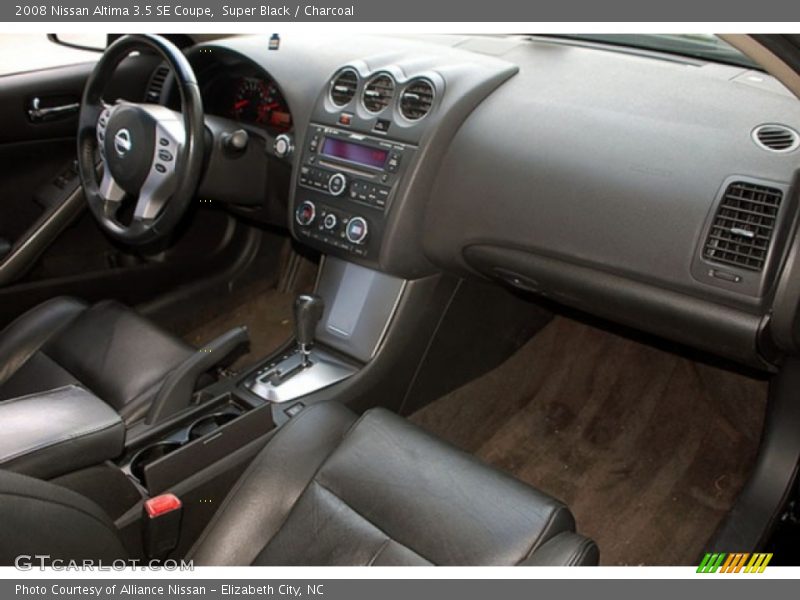 Super Black / Charcoal 2008 Nissan Altima 3.5 SE Coupe