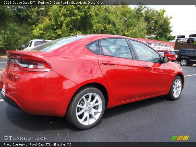 Redline 2-Coat Pearl / Black/Light Diesel Gray 2013 Dodge Dart SXT