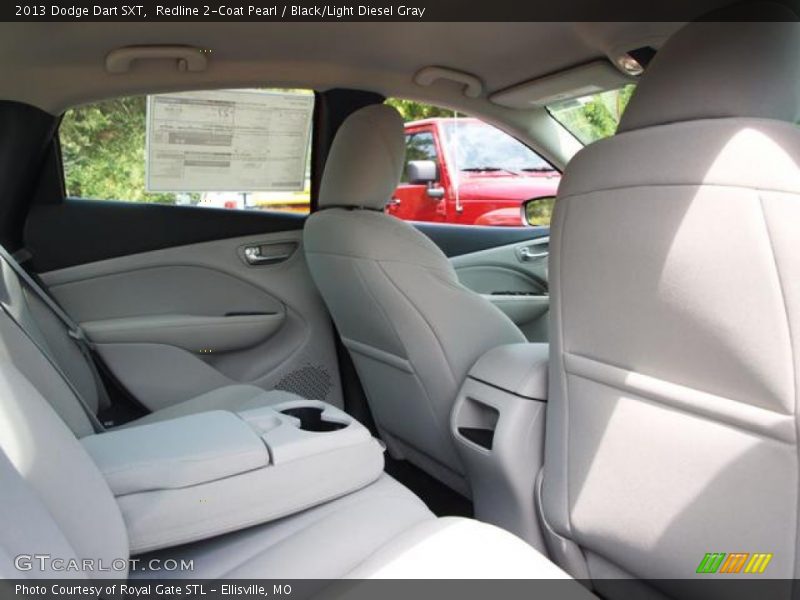 Redline 2-Coat Pearl / Black/Light Diesel Gray 2013 Dodge Dart SXT