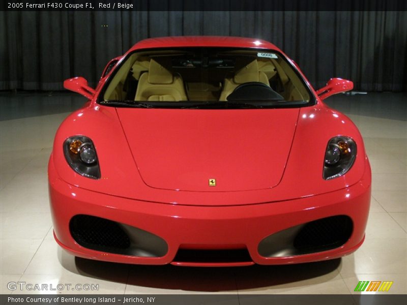 Red / Beige 2005 Ferrari F430 Coupe F1