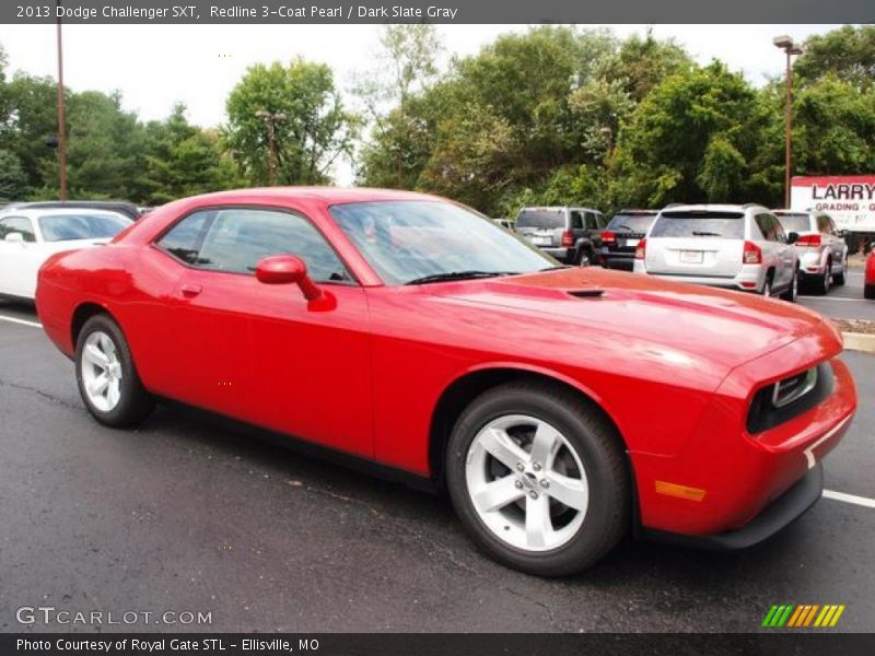 Redline 3-Coat Pearl / Dark Slate Gray 2013 Dodge Challenger SXT