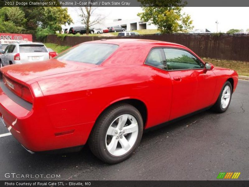 Redline 3-Coat Pearl / Dark Slate Gray 2013 Dodge Challenger SXT