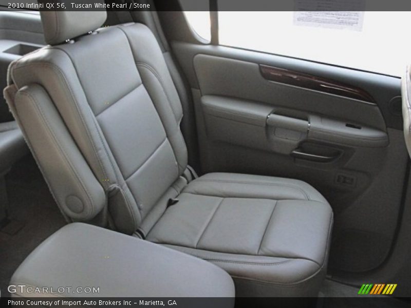 Tuscan White Pearl / Stone 2010 Infiniti QX 56