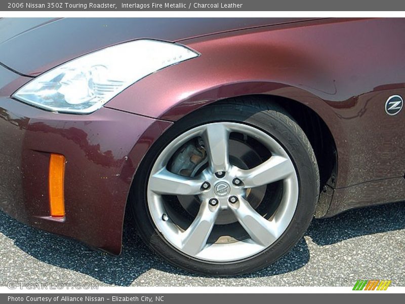 Interlagos Fire Metallic / Charcoal Leather 2006 Nissan 350Z Touring Roadster