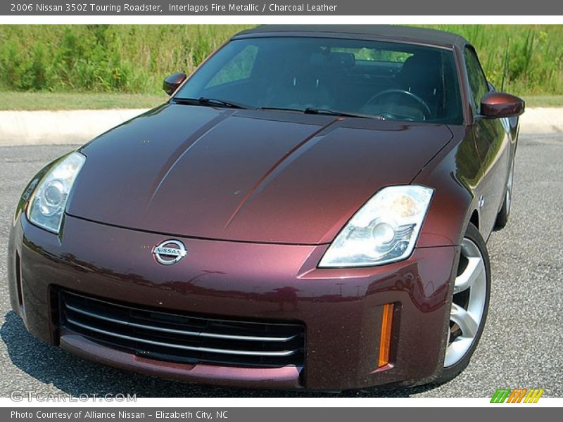 Interlagos Fire Metallic / Charcoal Leather 2006 Nissan 350Z Touring Roadster
