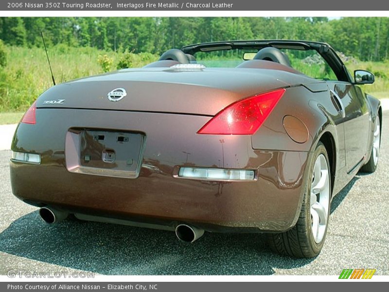 Interlagos Fire Metallic / Charcoal Leather 2006 Nissan 350Z Touring Roadster