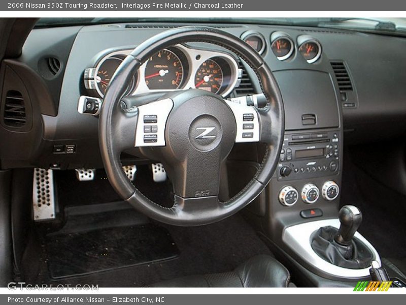 Interlagos Fire Metallic / Charcoal Leather 2006 Nissan 350Z Touring Roadster