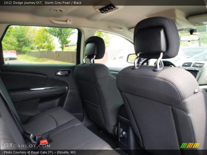 Storm Grey Pearl / Black 2012 Dodge Journey SXT