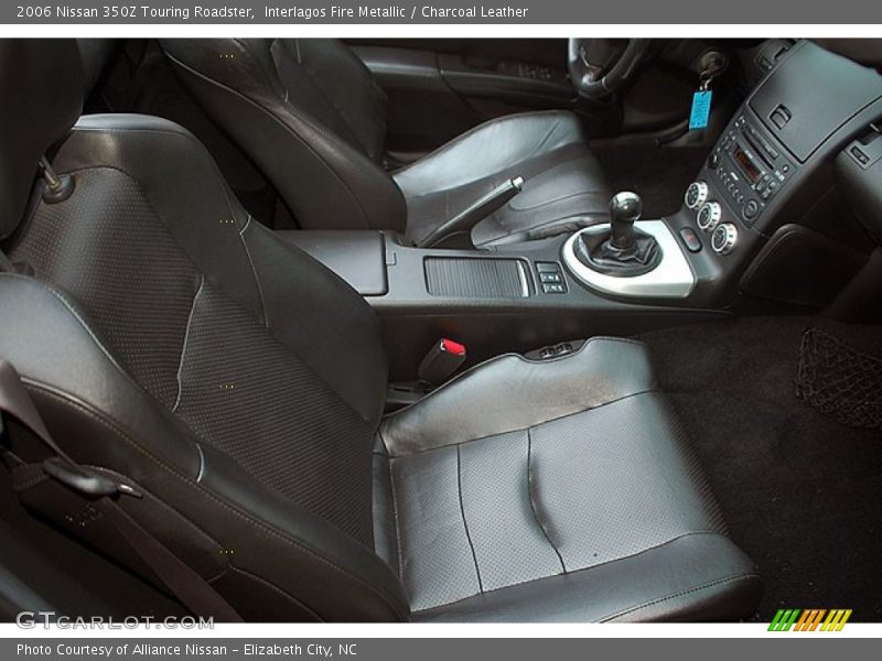 Interlagos Fire Metallic / Charcoal Leather 2006 Nissan 350Z Touring Roadster
