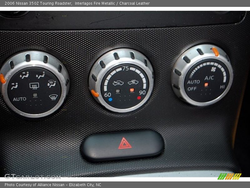 Controls of 2006 350Z Touring Roadster
