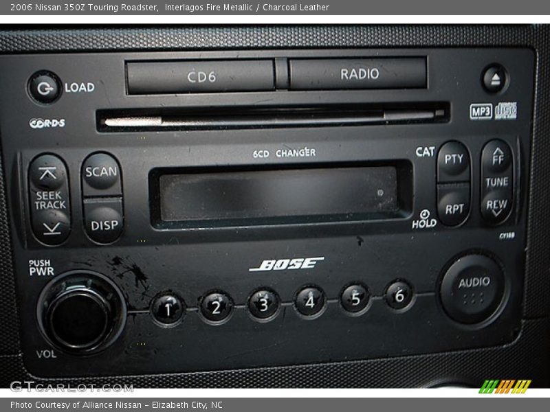 Audio System of 2006 350Z Touring Roadster