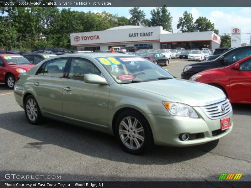 Silver Pine Mica / Ivory Beige 2008 Toyota Avalon Limited