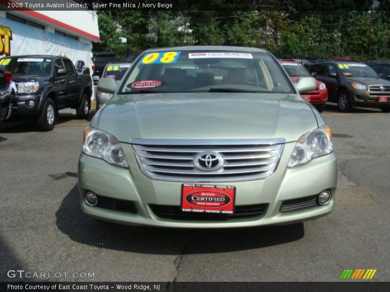 Silver Pine Mica / Ivory Beige 2008 Toyota Avalon Limited