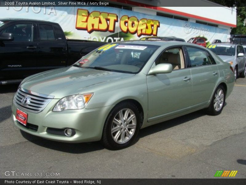 Silver Pine Mica / Ivory Beige 2008 Toyota Avalon Limited