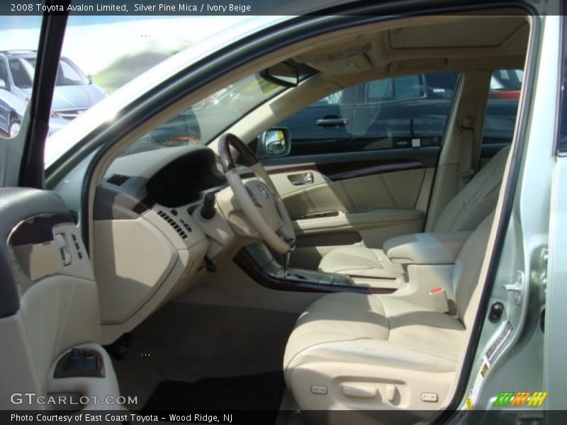 Silver Pine Mica / Ivory Beige 2008 Toyota Avalon Limited