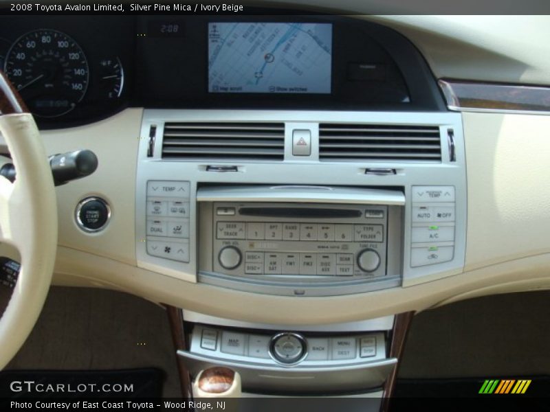 Silver Pine Mica / Ivory Beige 2008 Toyota Avalon Limited