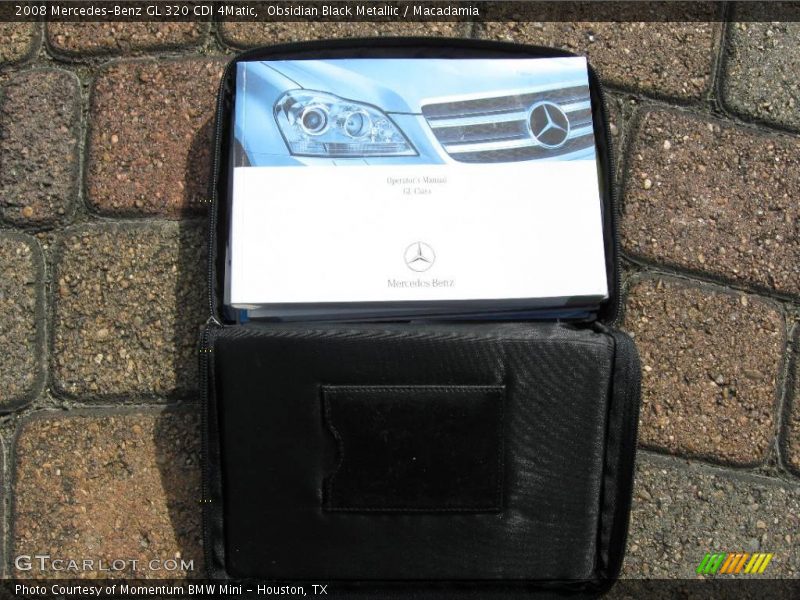 Obsidian Black Metallic / Macadamia 2008 Mercedes-Benz GL 320 CDI 4Matic