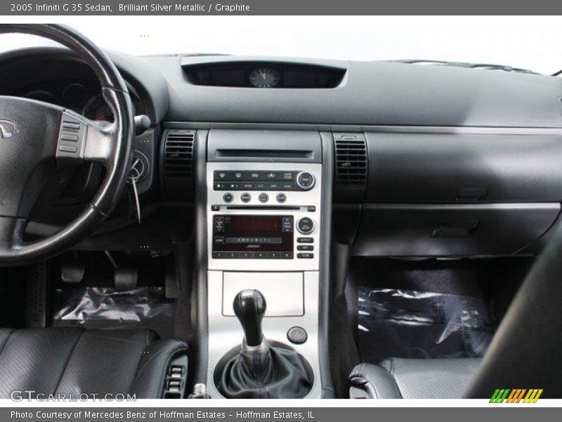 Brilliant Silver Metallic / Graphite 2005 Infiniti G 35 Sedan