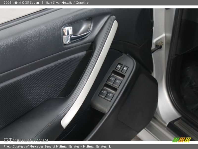 Brilliant Silver Metallic / Graphite 2005 Infiniti G 35 Sedan