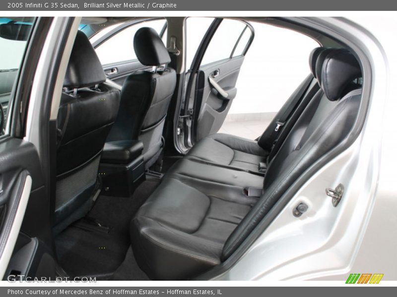 Brilliant Silver Metallic / Graphite 2005 Infiniti G 35 Sedan