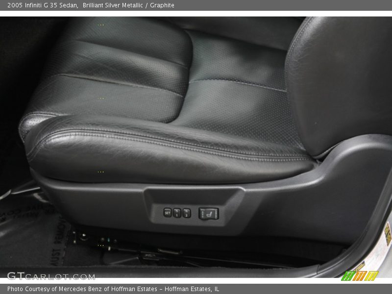 Brilliant Silver Metallic / Graphite 2005 Infiniti G 35 Sedan