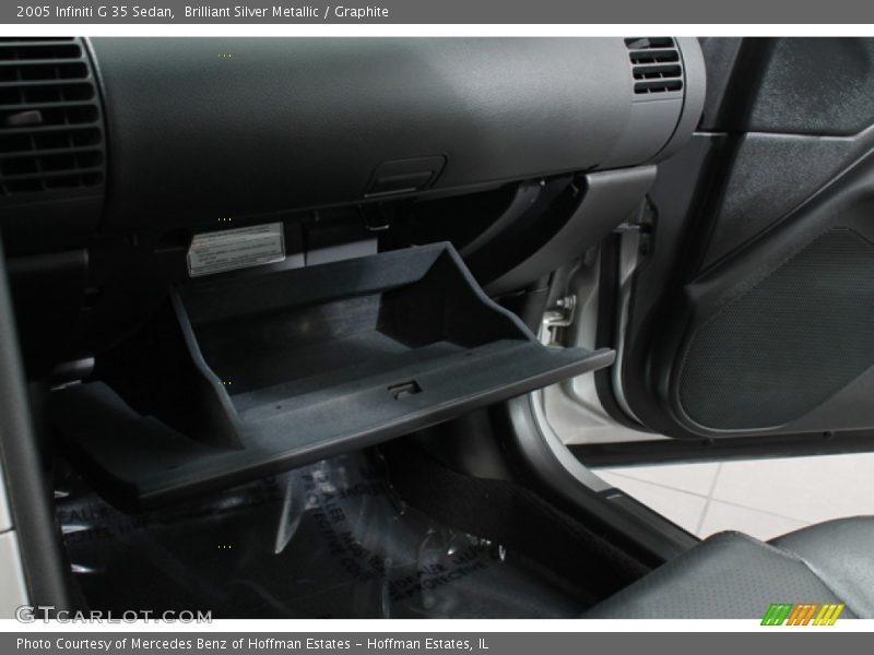 Brilliant Silver Metallic / Graphite 2005 Infiniti G 35 Sedan