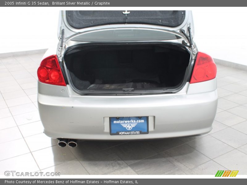 Brilliant Silver Metallic / Graphite 2005 Infiniti G 35 Sedan