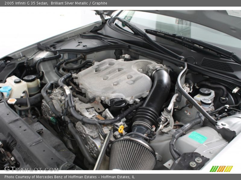 Brilliant Silver Metallic / Graphite 2005 Infiniti G 35 Sedan