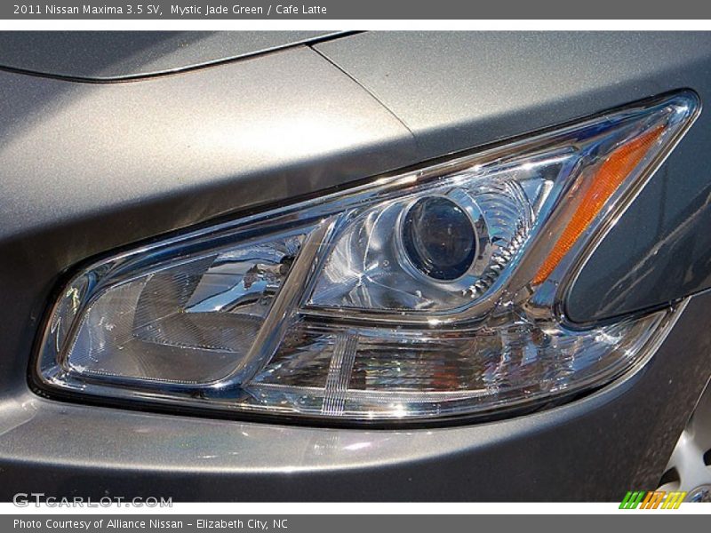 Mystic Jade Green / Cafe Latte 2011 Nissan Maxima 3.5 SV