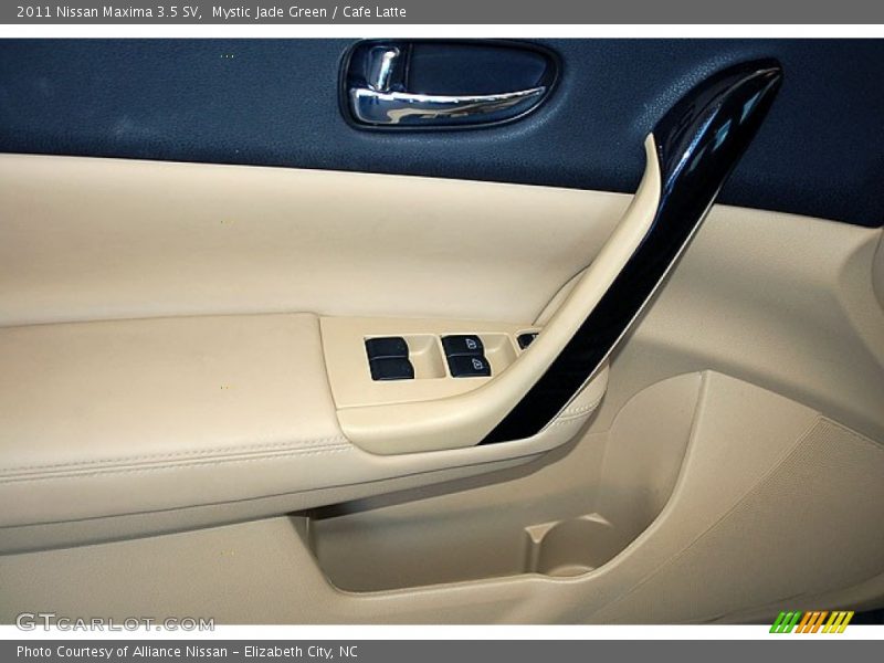 Mystic Jade Green / Cafe Latte 2011 Nissan Maxima 3.5 SV