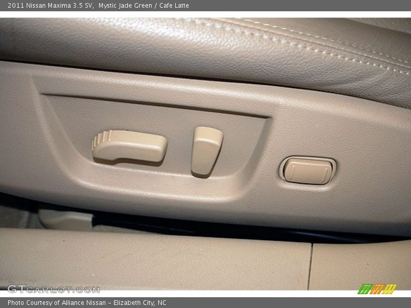 Mystic Jade Green / Cafe Latte 2011 Nissan Maxima 3.5 SV