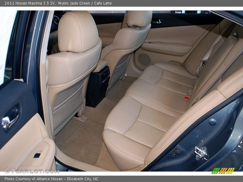Mystic Jade Green / Cafe Latte 2011 Nissan Maxima 3.5 SV