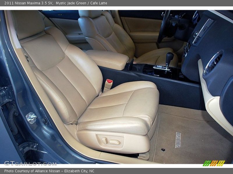 Mystic Jade Green / Cafe Latte 2011 Nissan Maxima 3.5 SV