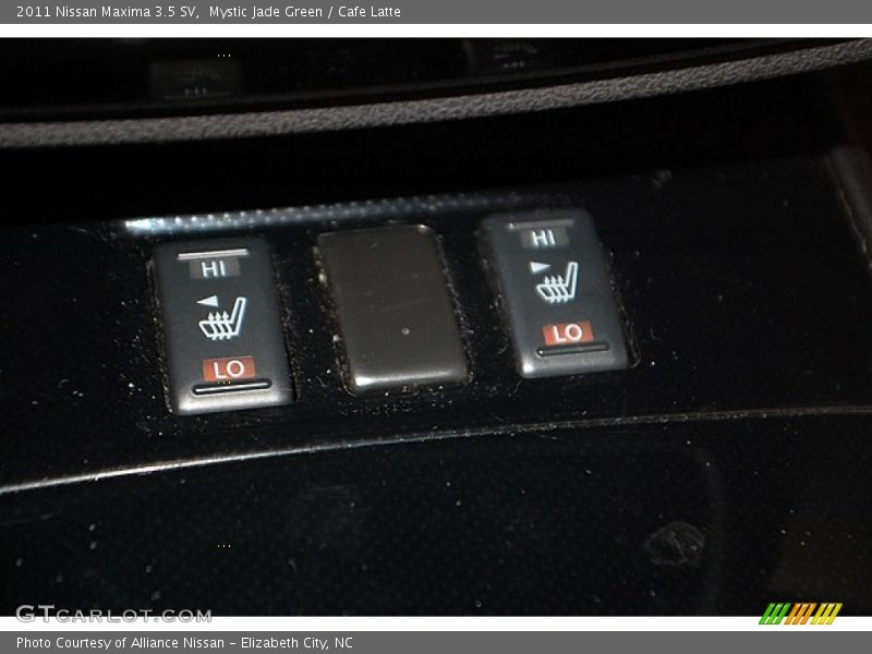 Mystic Jade Green / Cafe Latte 2011 Nissan Maxima 3.5 SV
