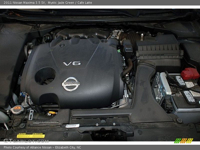 Mystic Jade Green / Cafe Latte 2011 Nissan Maxima 3.5 SV