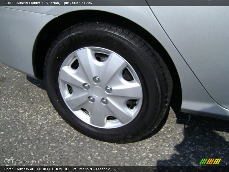 Quicksilver / Gray 2007 Hyundai Elantra GLS Sedan