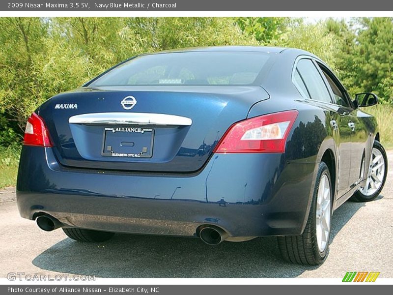 Navy Blue Metallic / Charcoal 2009 Nissan Maxima 3.5 SV