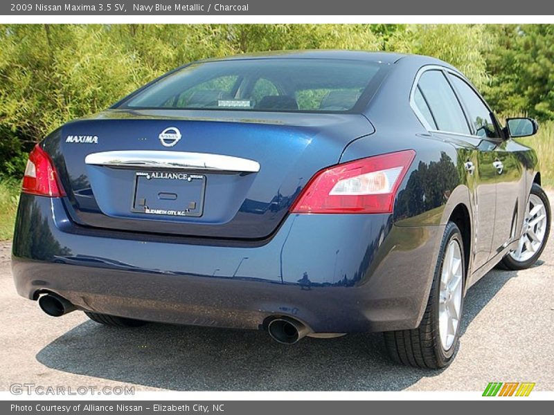 Navy Blue Metallic / Charcoal 2009 Nissan Maxima 3.5 SV