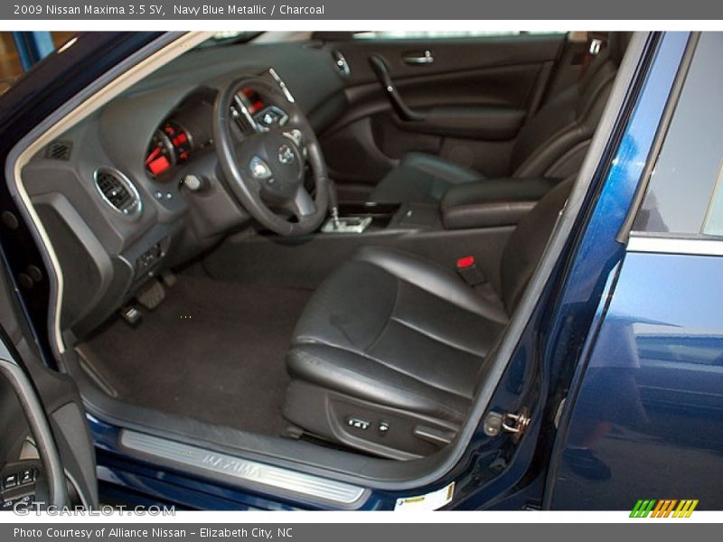 Navy Blue Metallic / Charcoal 2009 Nissan Maxima 3.5 SV