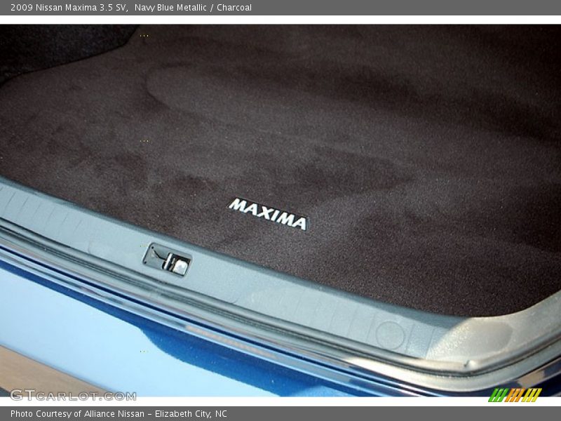 Navy Blue Metallic / Charcoal 2009 Nissan Maxima 3.5 SV