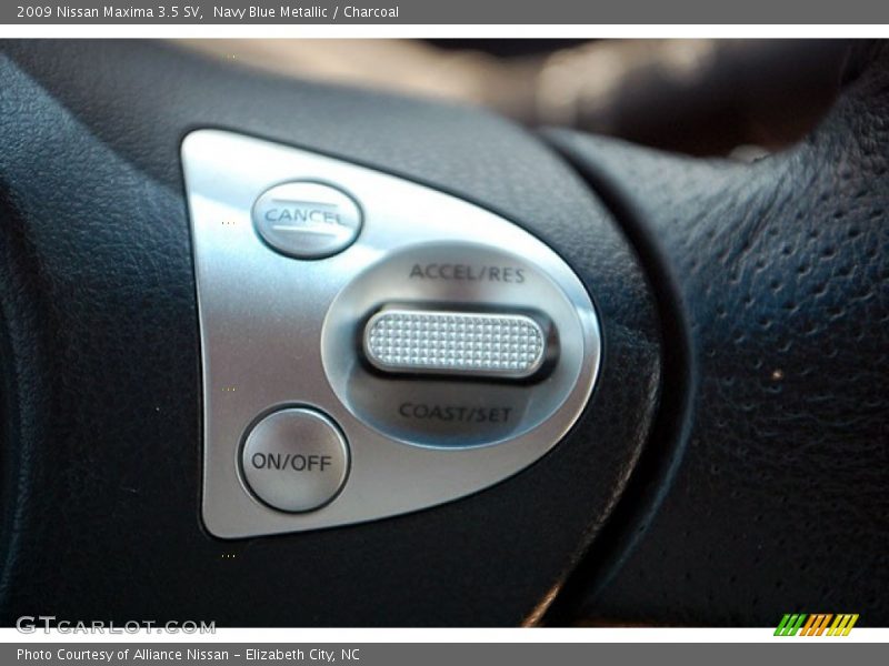 Navy Blue Metallic / Charcoal 2009 Nissan Maxima 3.5 SV