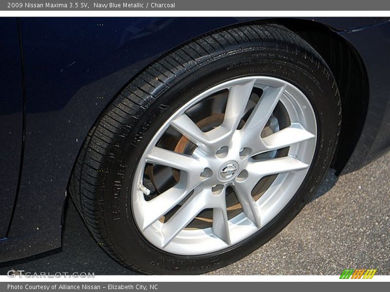 Navy Blue Metallic / Charcoal 2009 Nissan Maxima 3.5 SV