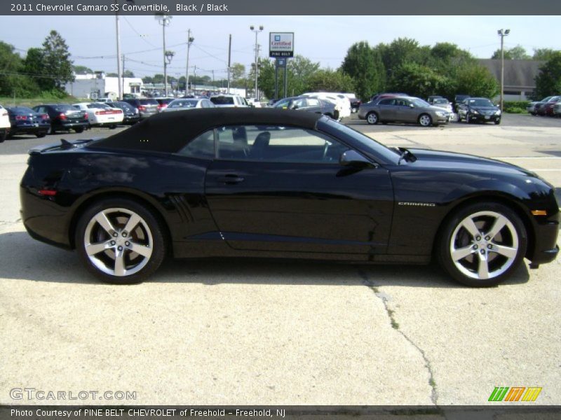 Black / Black 2011 Chevrolet Camaro SS Convertible