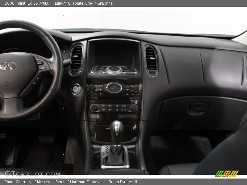 Platinum Graphite Gray / Graphite 2008 Infiniti EX 35 AWD